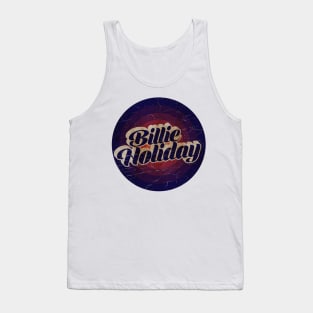 BILLIE HOLIDAY - VINTAGE BLURN CIRCLE Tank Top